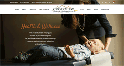 Desktop Screenshot of croixviewfamilychiropractic.com